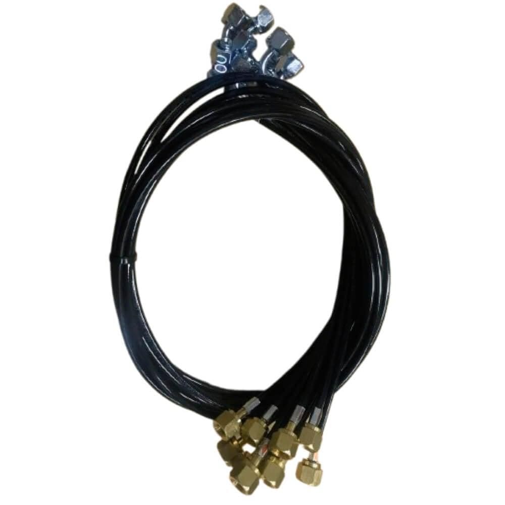 Mangueira Pressostato Capilar com Conector 1/4 SAE Vulkan Reto/Curvo 150cm
