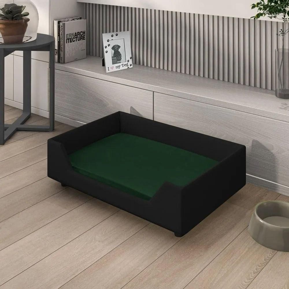 Caminha Lux Pet Cachorro Gato Confortável Lar & Estilo Verde