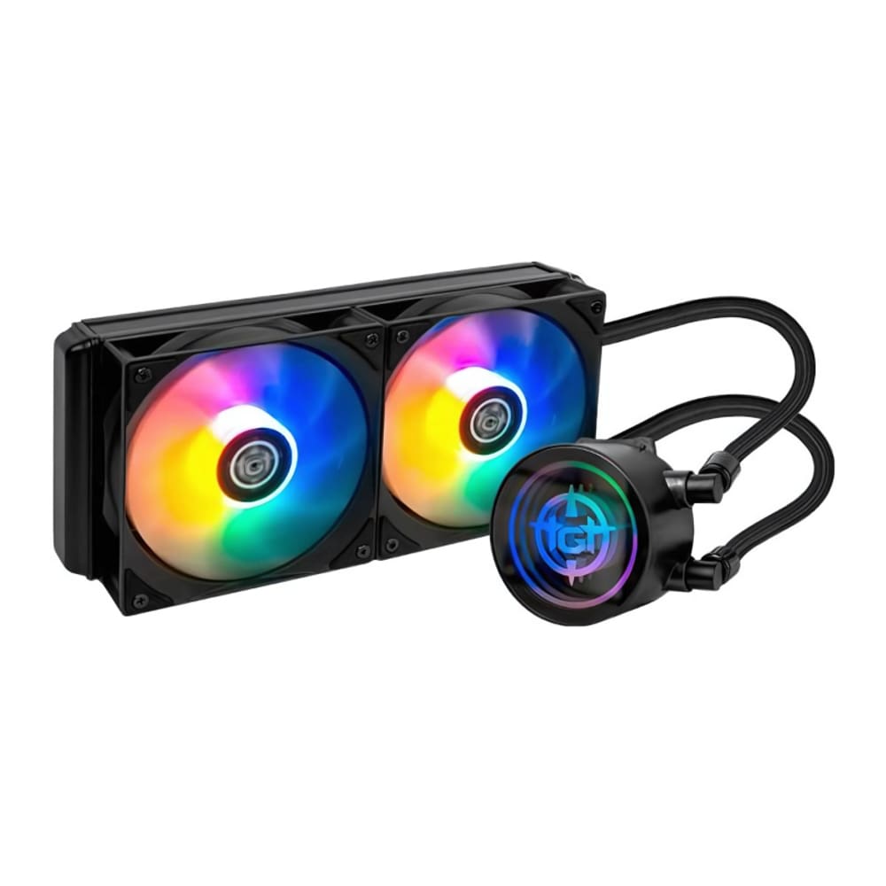 Water Cooler TGT Spartel V2 Rainbow 240mm Preto - TGT-SPLV240-BK01