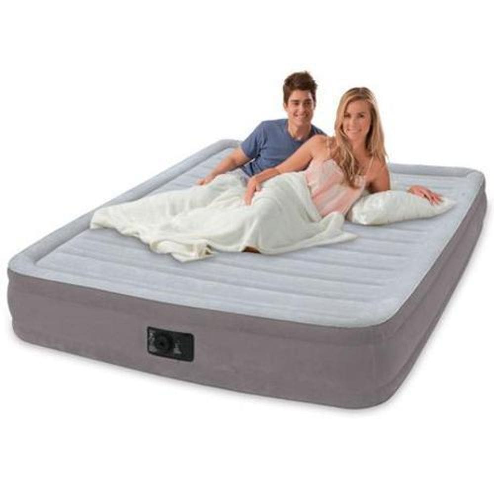 Colchão Inflável Queen Dura Beam Com Inflador Importway 127V