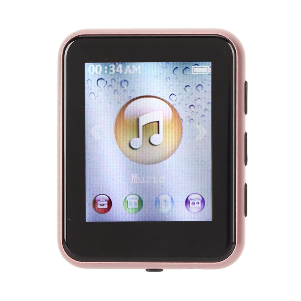 Leitor de MP3 Serounder 1,8" com tela de toque completa de 8 GB ROM BT 5.0