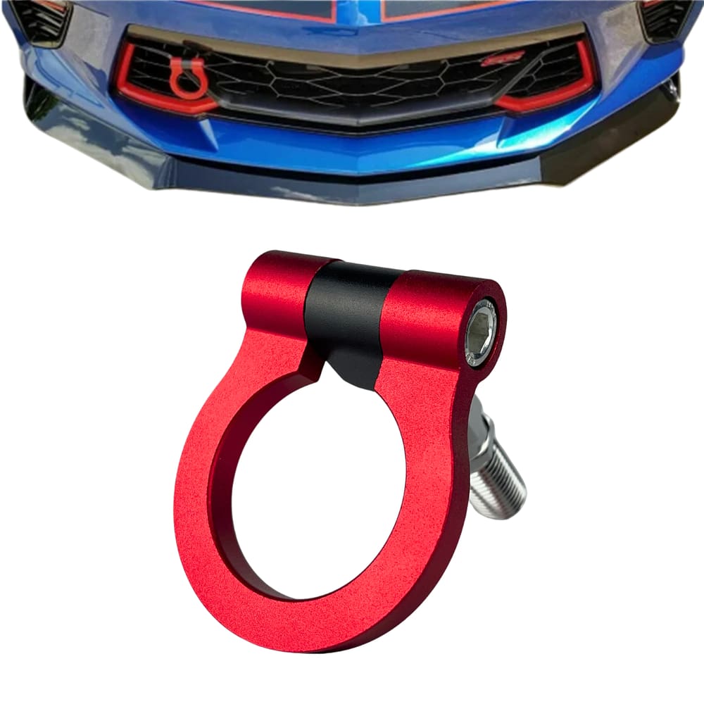 Gancho Engate Reboque Esportivo Tow Hook Europeu VERMELHO