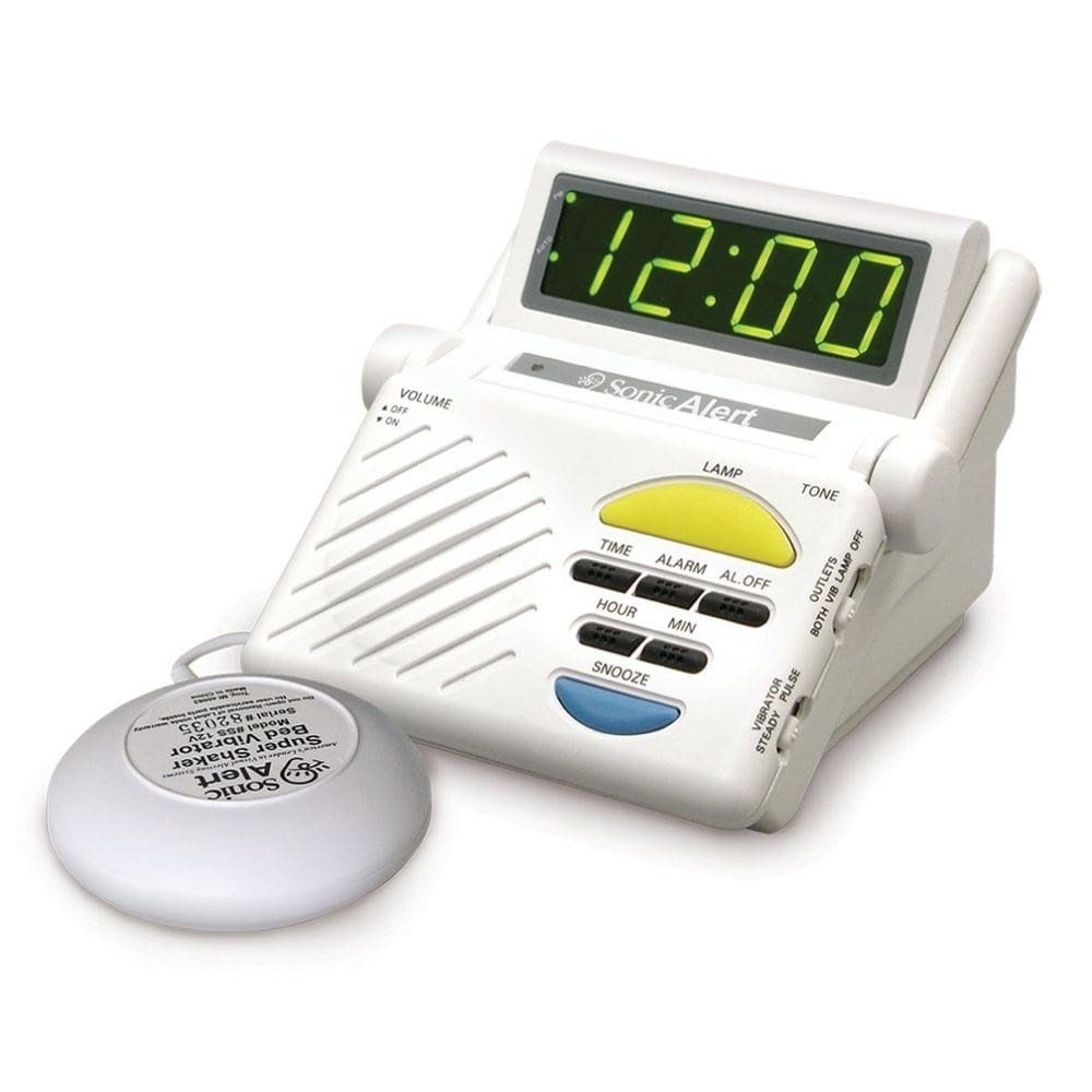 Despertador Sonic Alert Sonic Bomb Sonic Boom com vibração