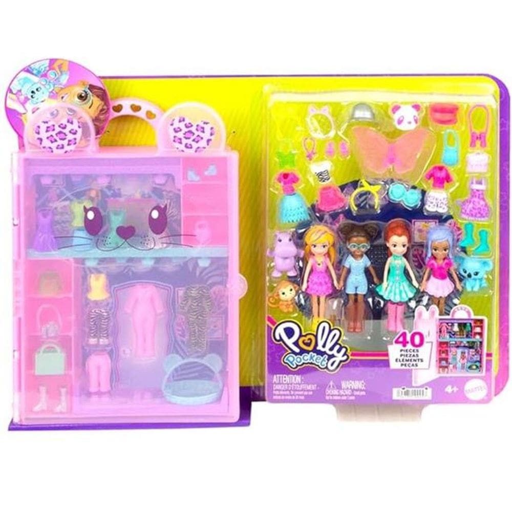 Polly Conjunto Super Armario De Animais MATTEL