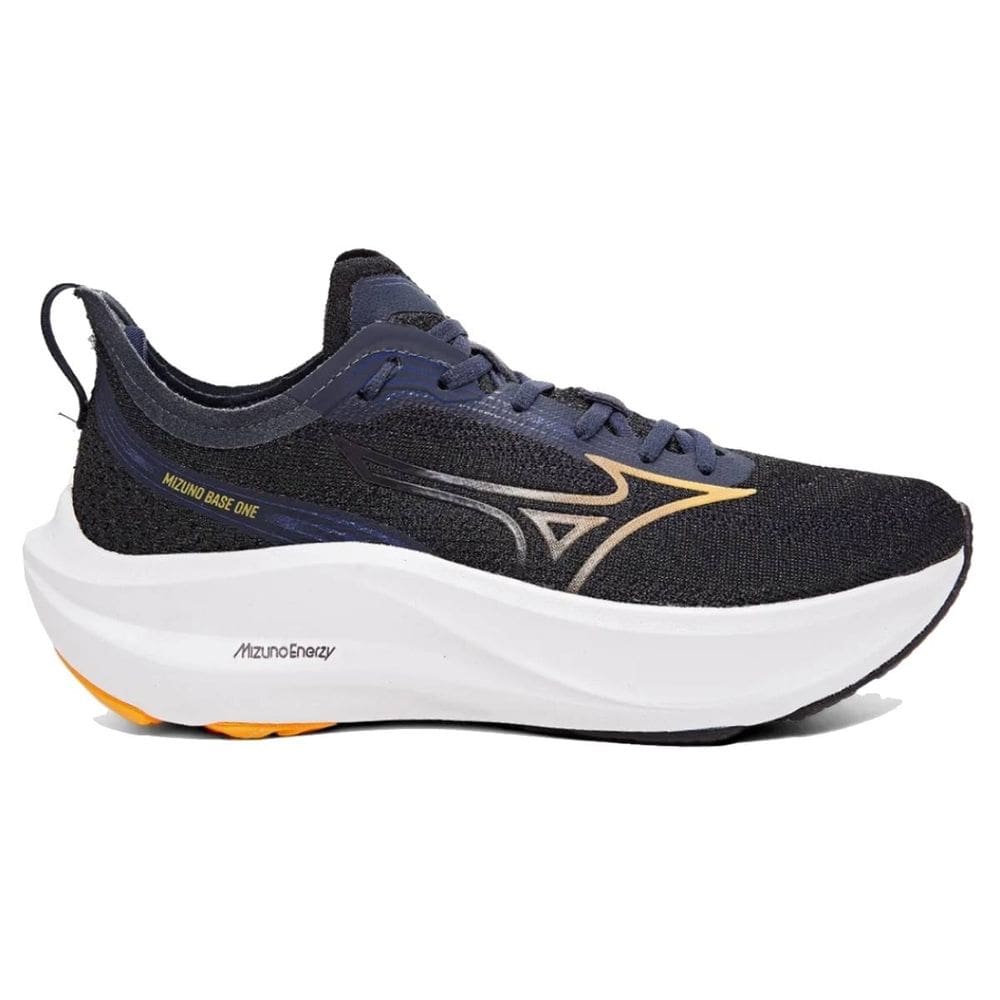 Tênis Mizuno Base One Masculino - Marinho-Laranja