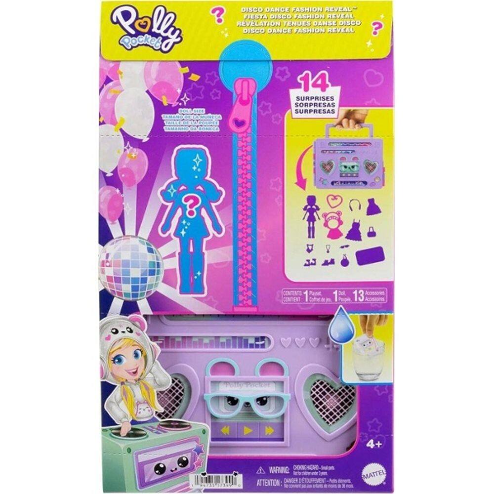 Polly  Baile Disco Fashion Reveal Mattel HRD65
