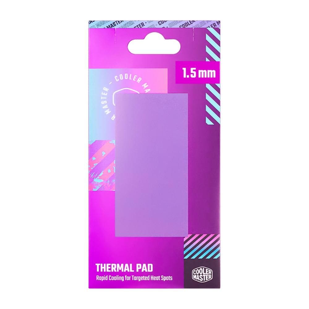 Pad Térmico Cooler Master - 95 x 45 x 1.5mm - 13.3 W/m-k - TPX-NOPP-9015-R1