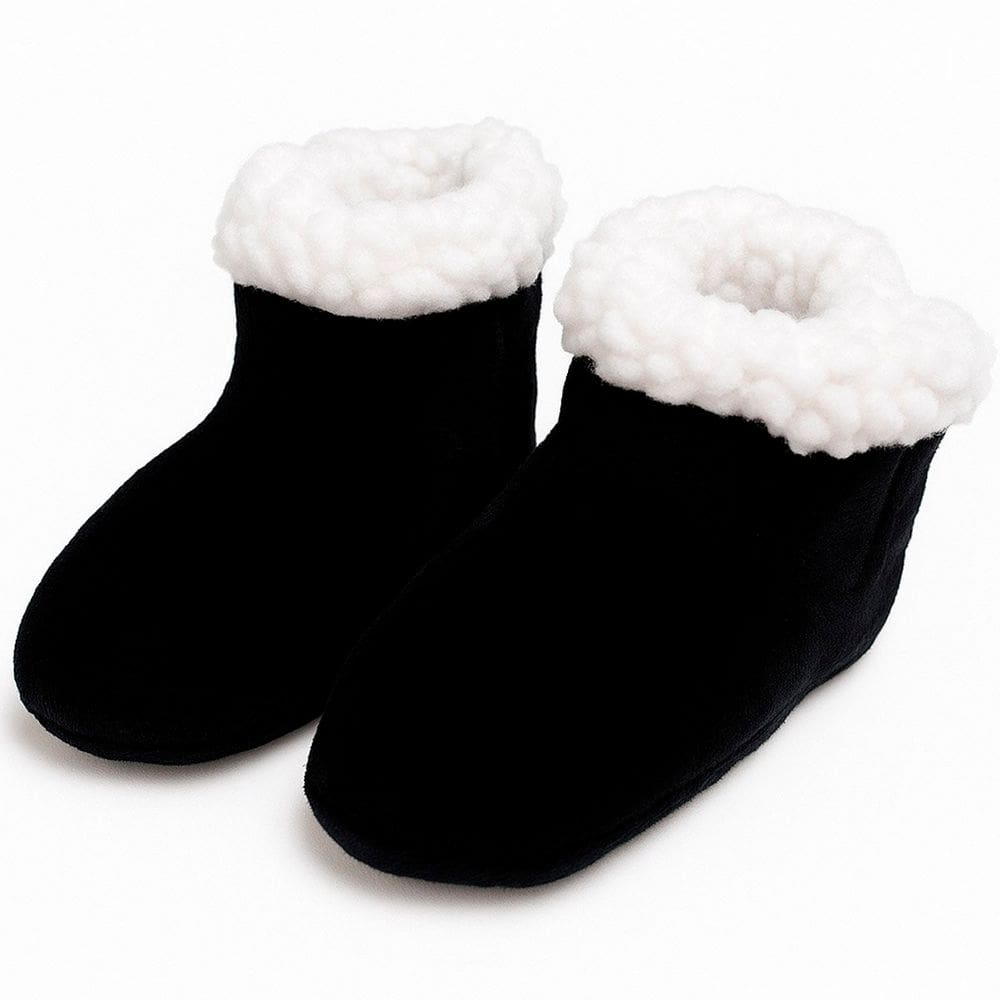 Pantufas Sapatinho Bebês Inverno Com fecho aderente De 0 a 12 Meses
