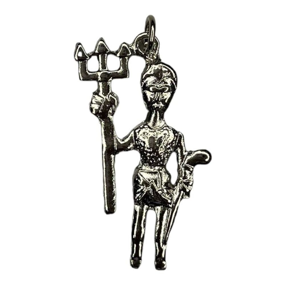 Pingente Orixá Exú em Metal - Escolha na Cor