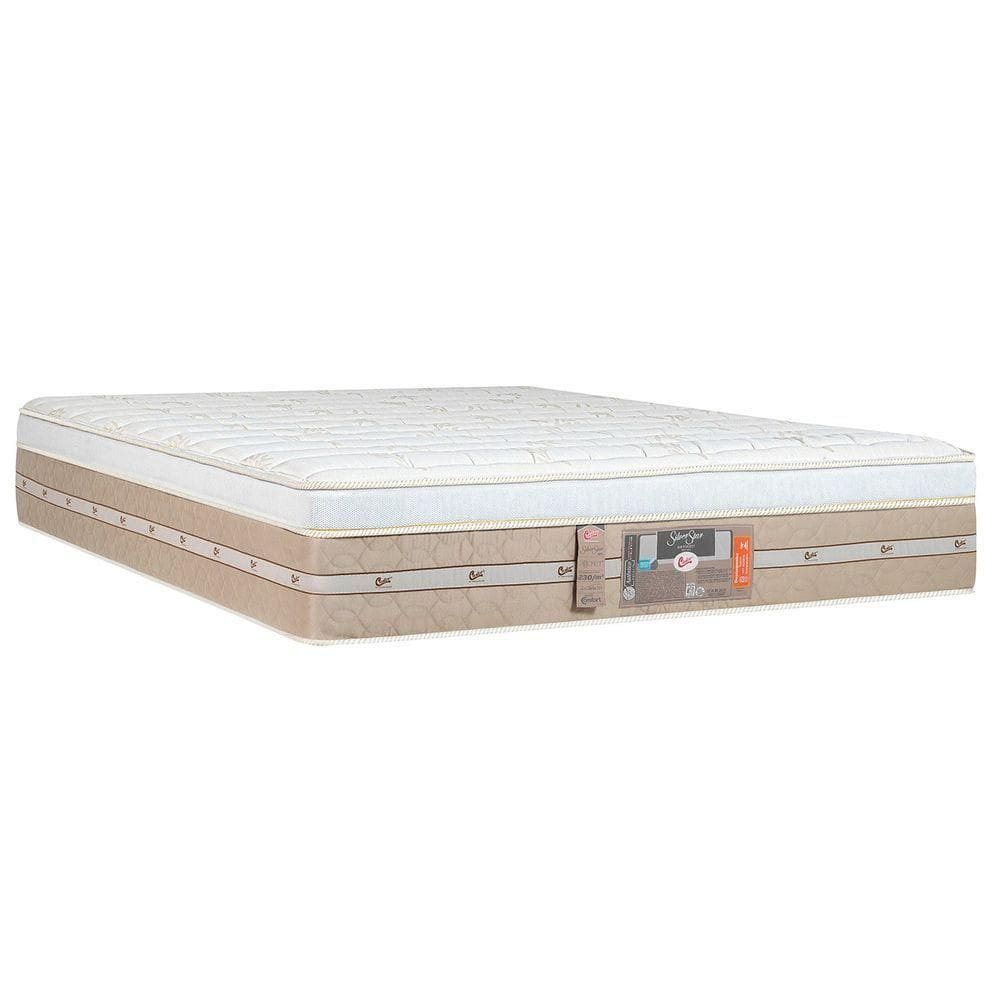 Colchão King One Face Molas  Silver Star 193x203x32cm - Castor