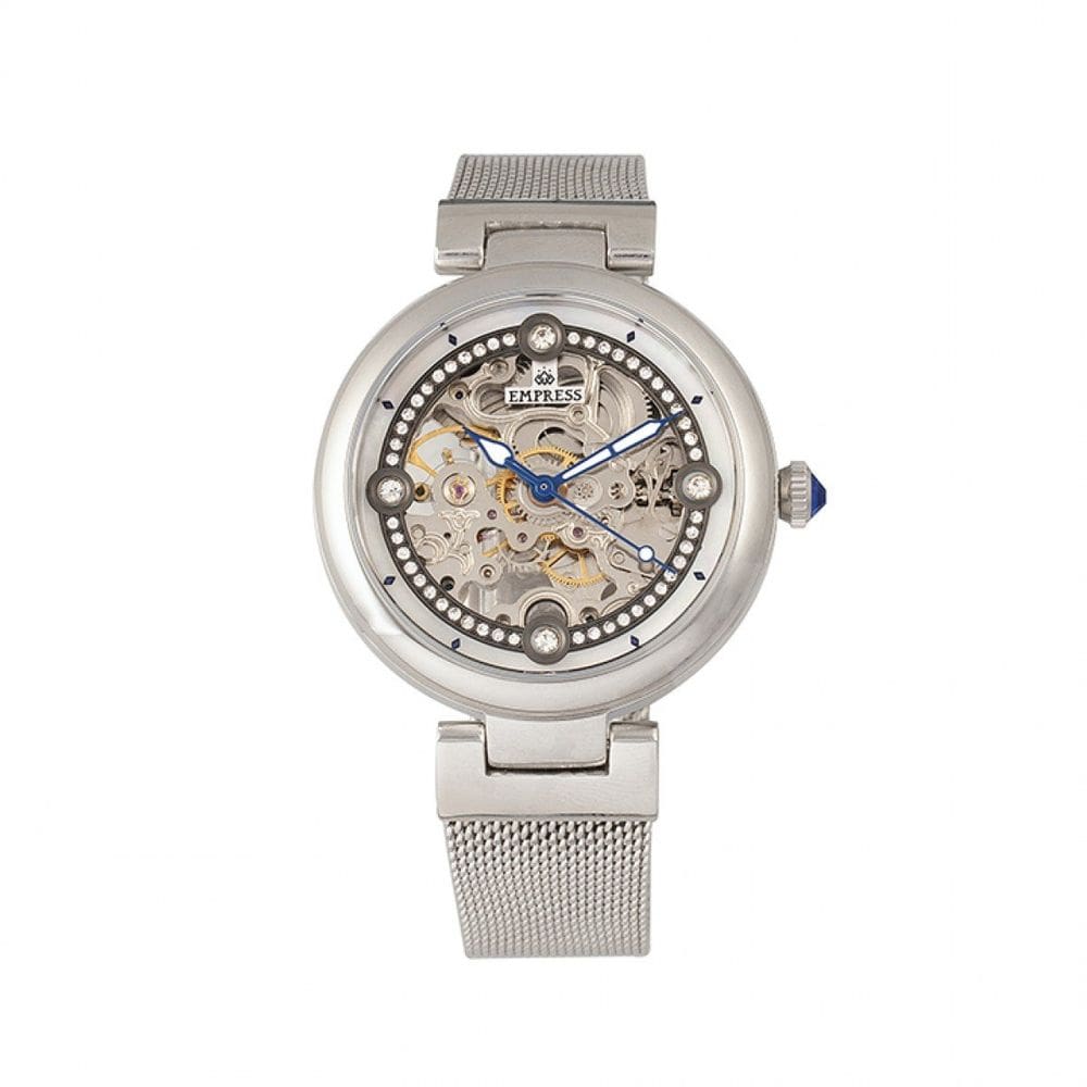 Relógio Empress Adelaide EMPEM2501 Automatic Skeleton Silver
