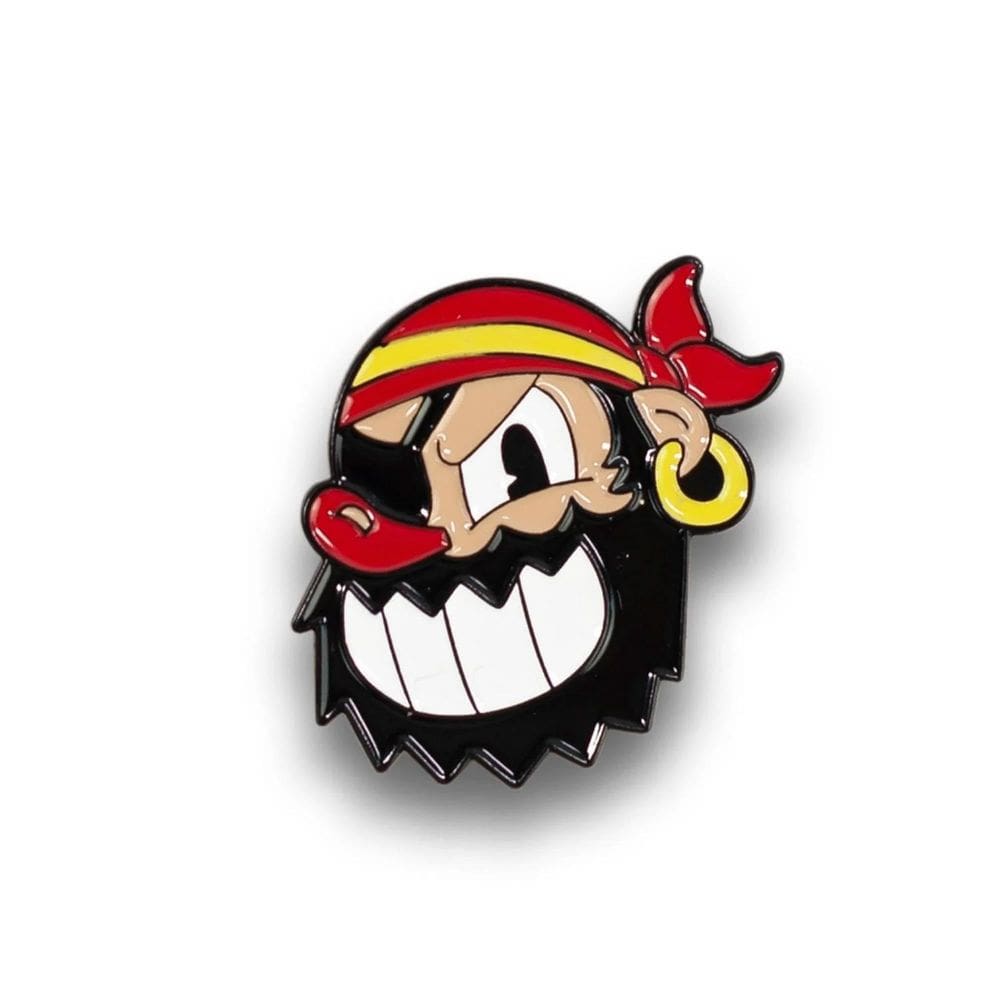 Collector Pin Cuphead Pirate Boss Enamel Just Funky