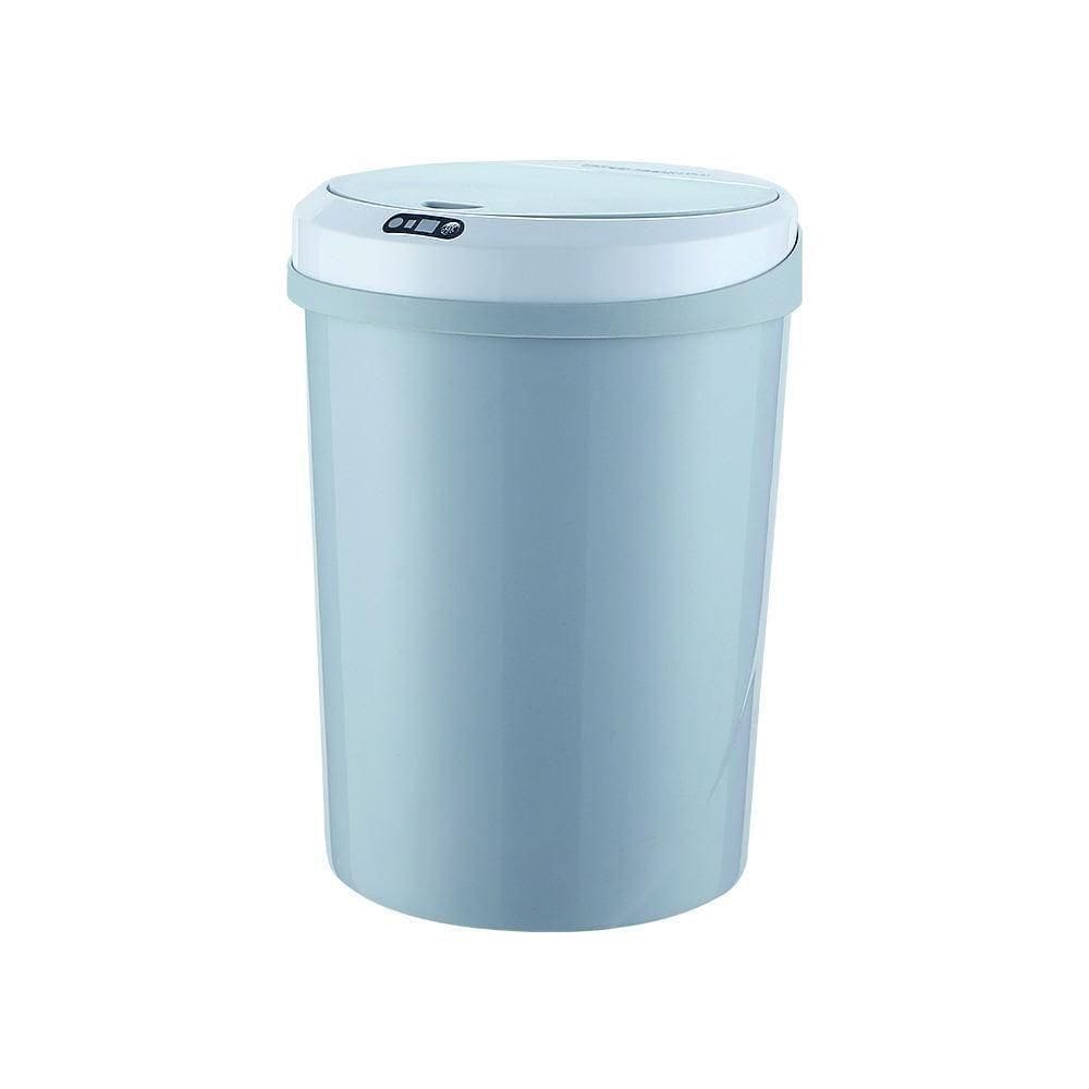 Lixeira Automática Sensor 9l Azul Banheiro Cozinha