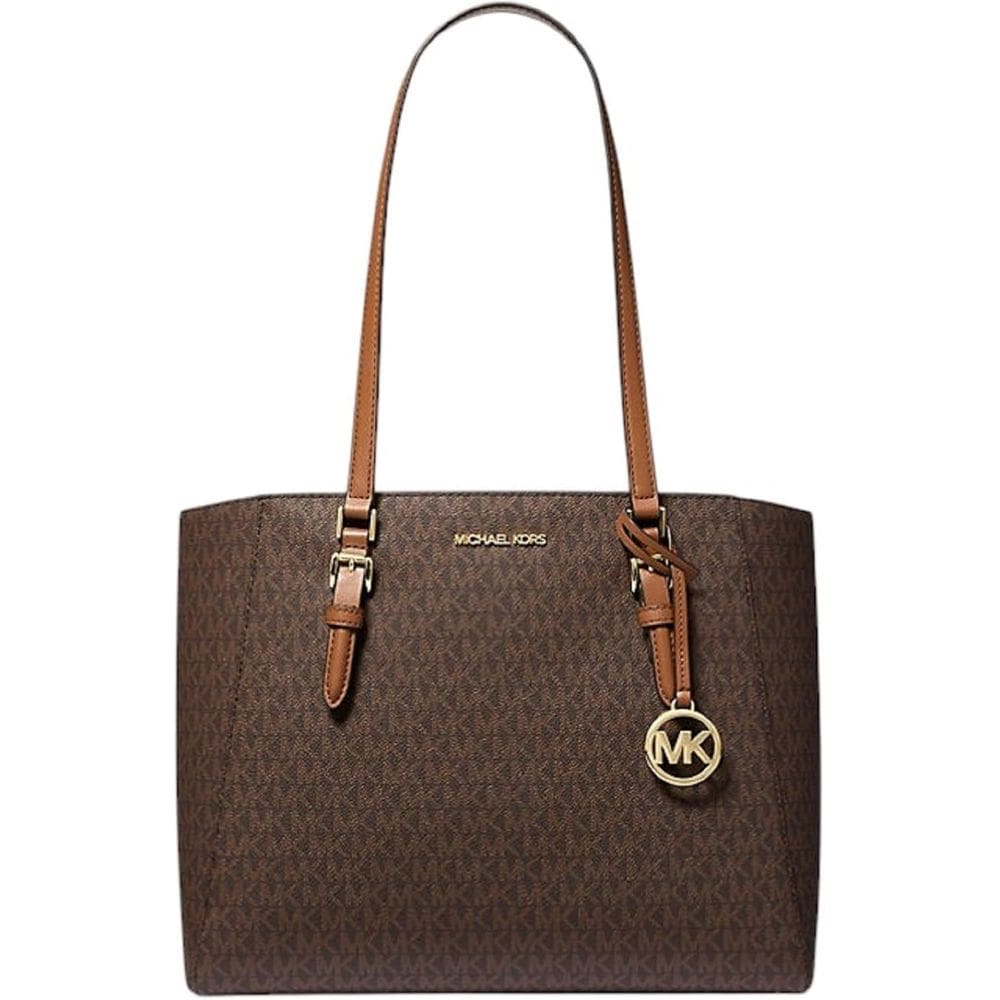 Conjunto de sacola 3 em 1 com logotipo grande e exclusivo Michael Kors Charlotte