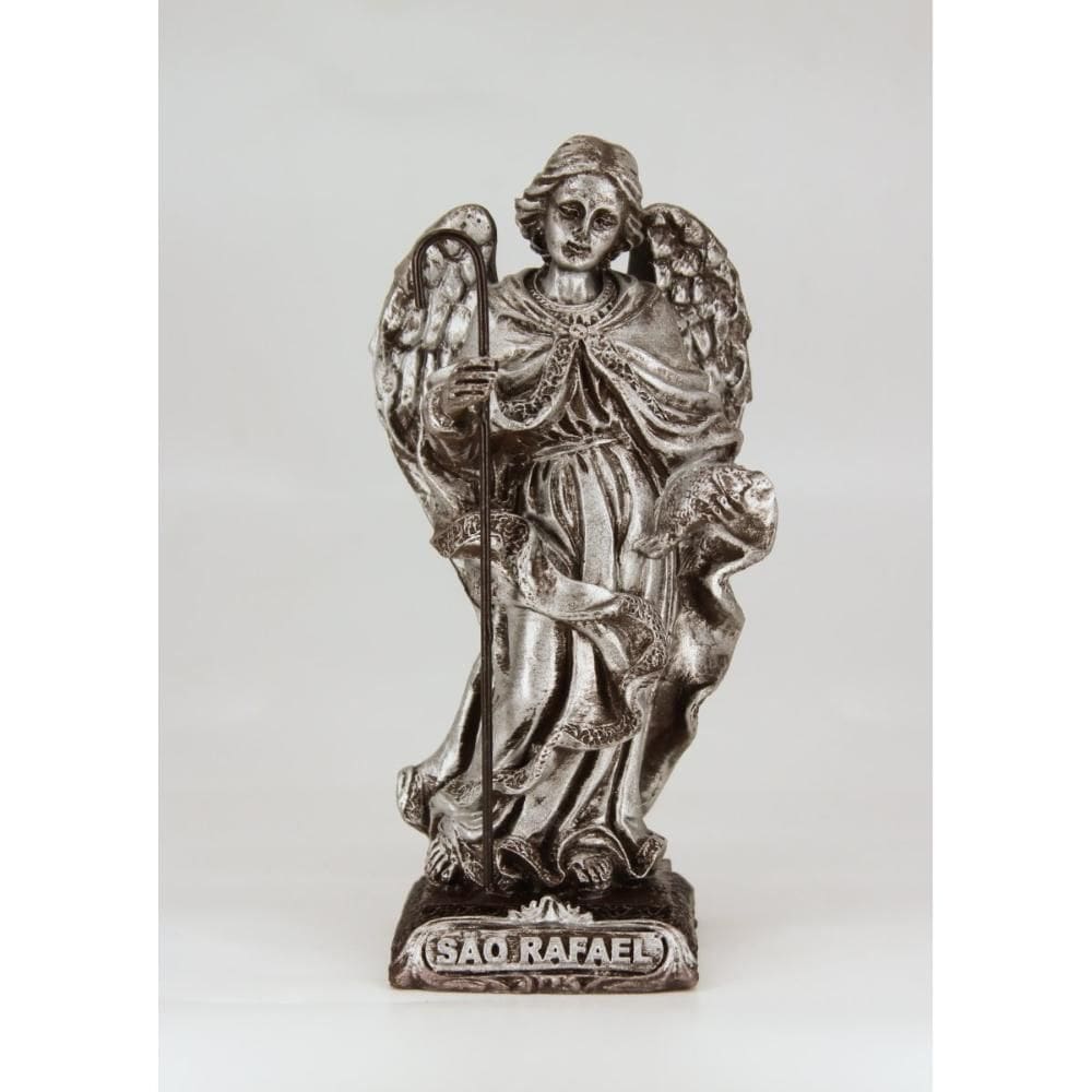 São Rafael Arcanjo - 15 cm - Bronze