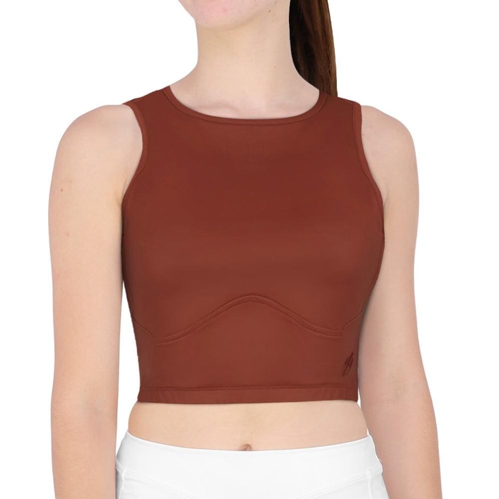 Top Cropped Mormaii Recorte Beach Sports Terracota