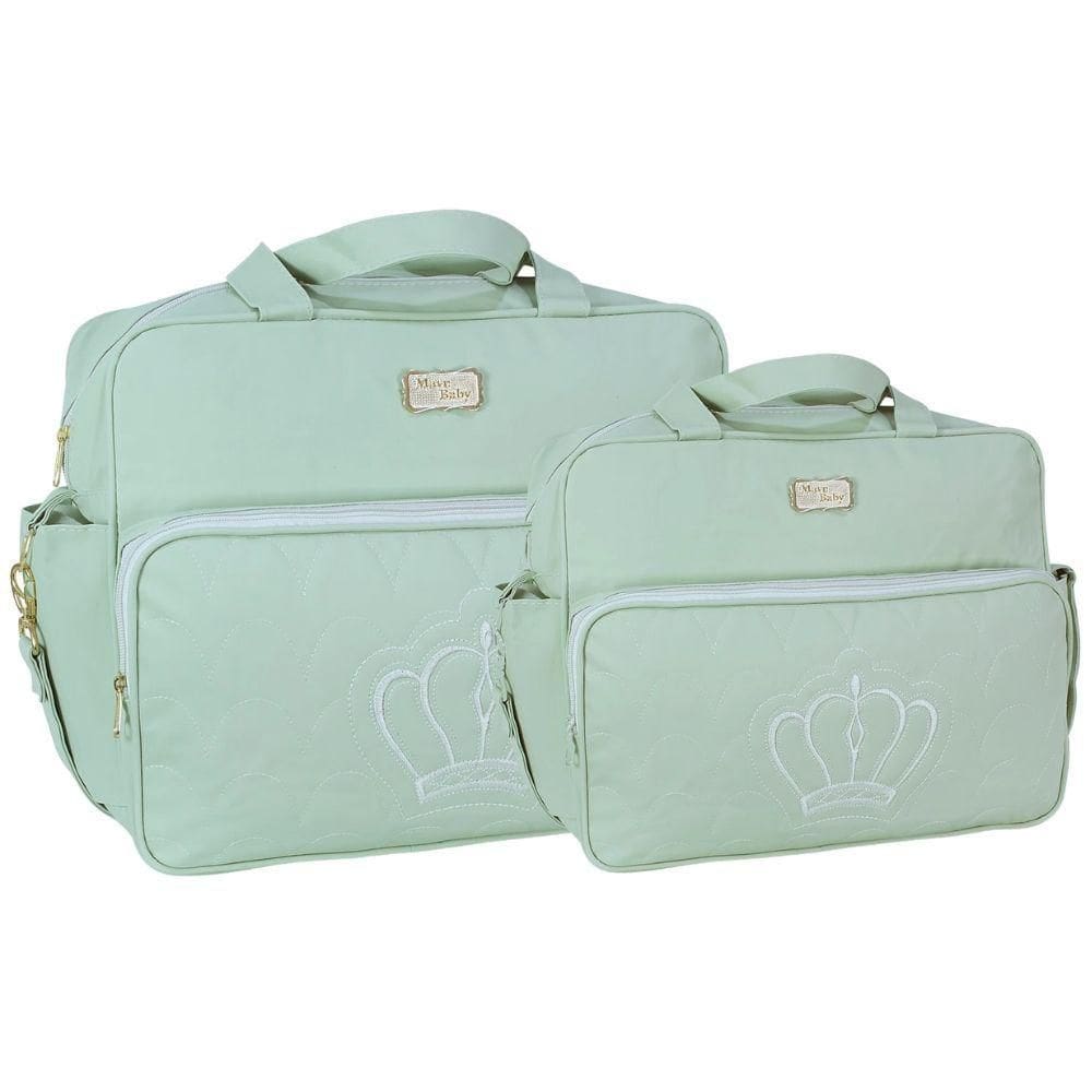 Kit Bolsas Maternidade Baby Royal Verde