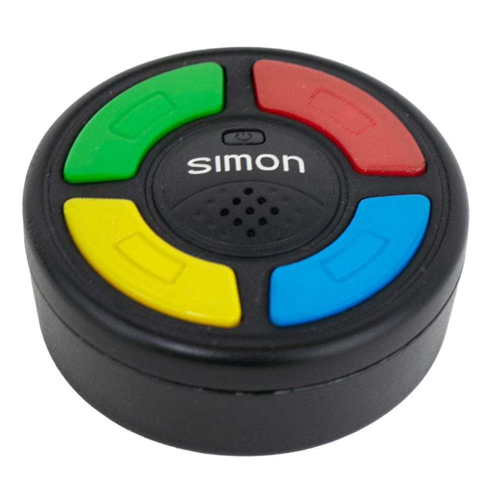 A menor réplica de Simon do mundo, jogo de memória eletrônica, 5 cm