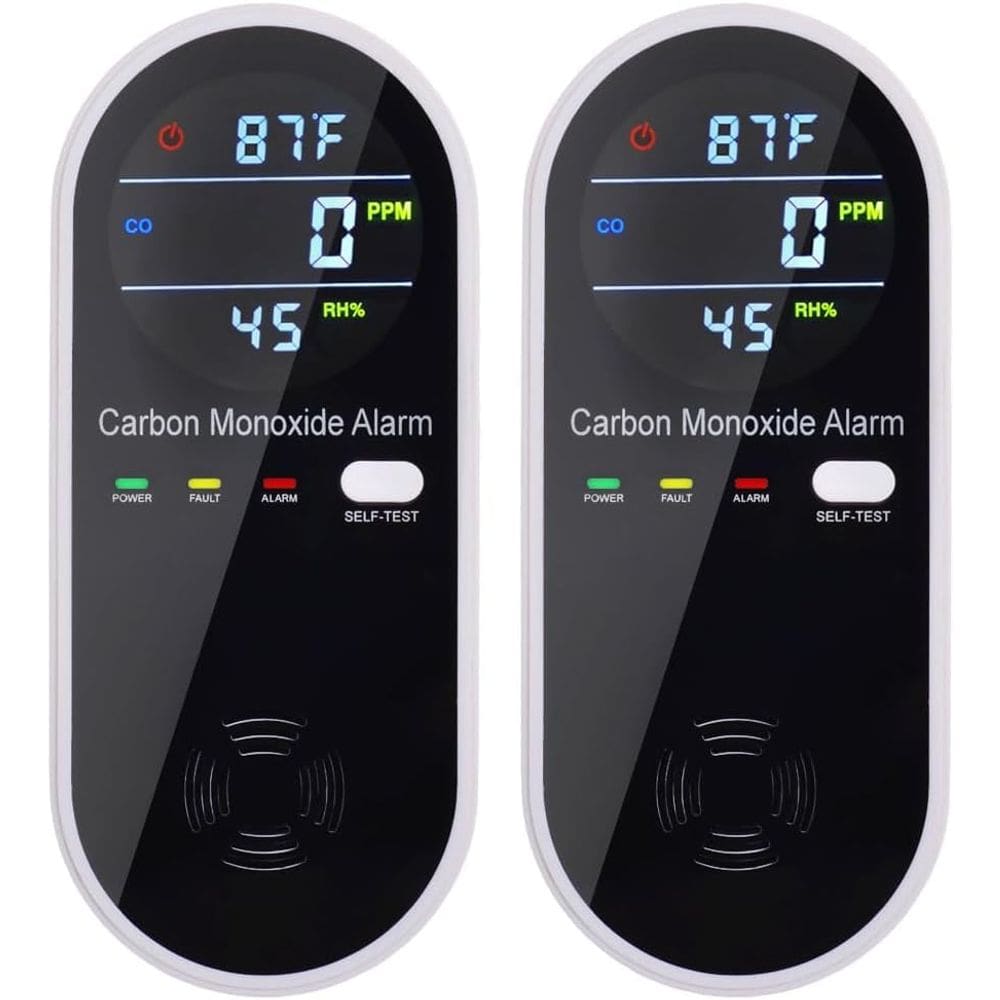 Detector de monóxido de carbono KH Alert 3 em 1 com sensor