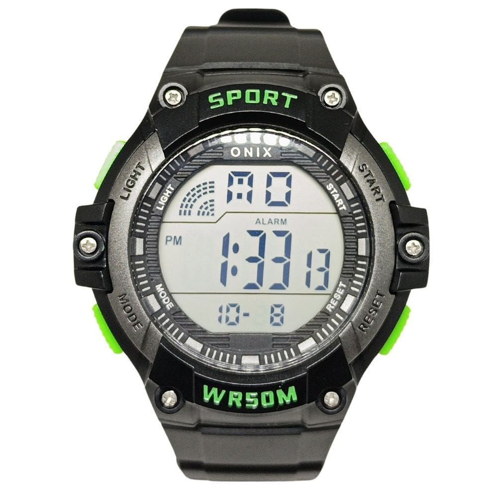 Relógio Masculino Onix Digital IT-383(0162) Preto e Verde