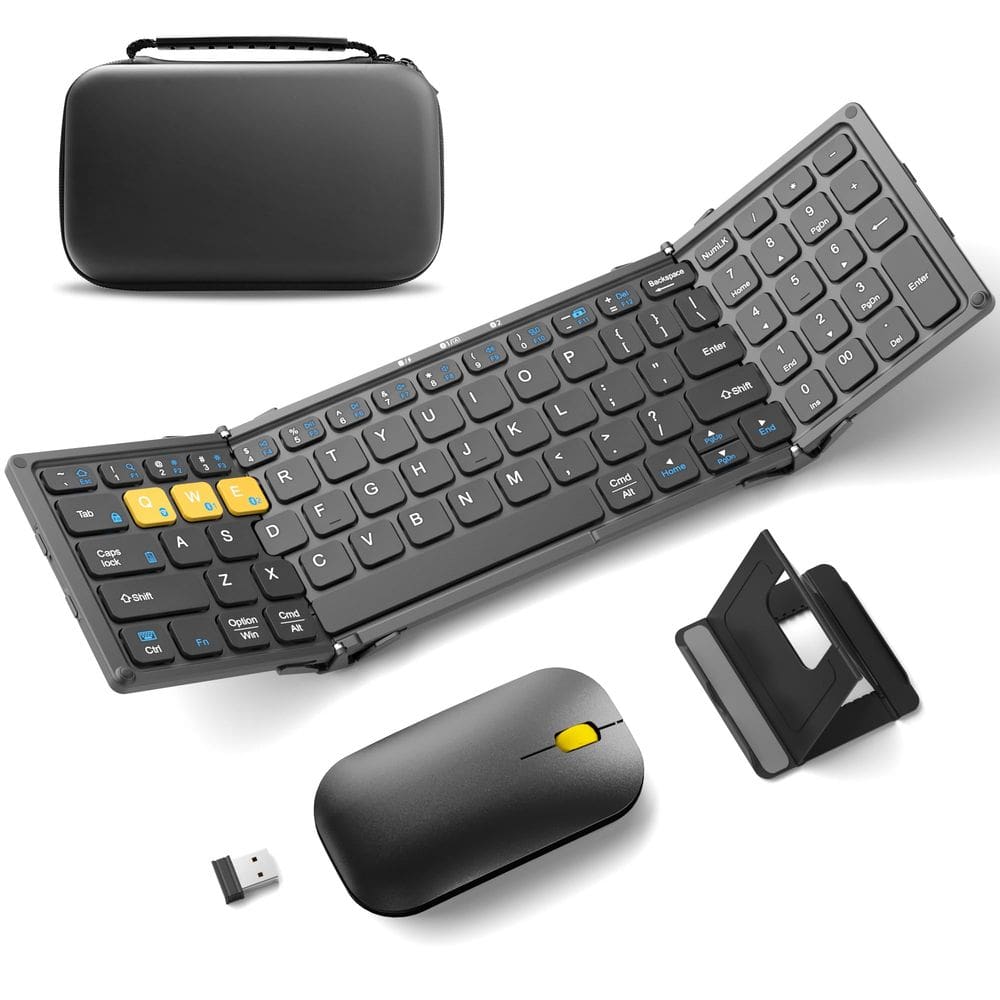 Teclado e mouse Bluetooth dobráveis Artciety para empresas