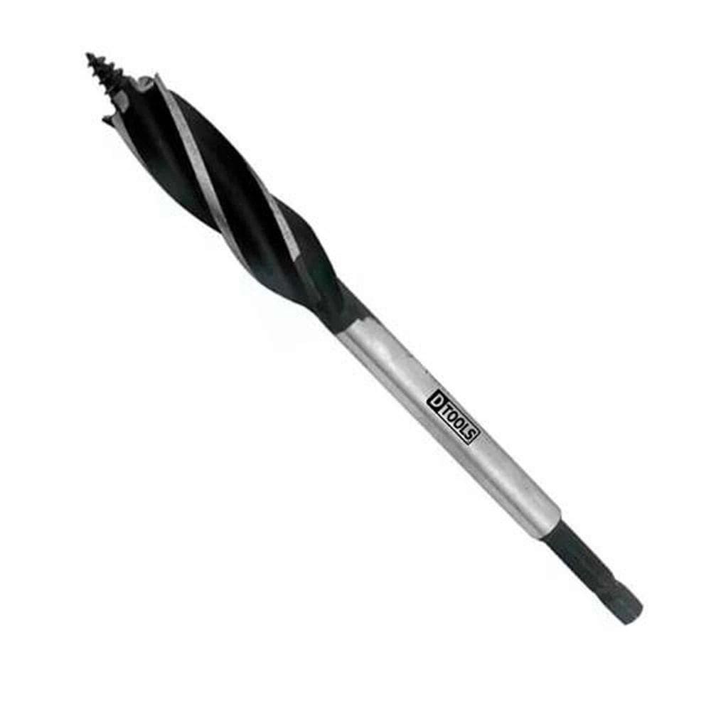 Broca Rápida Para Madeira 16 X 165mm - Aço Carbono - Uso Em Madeira E Derivados