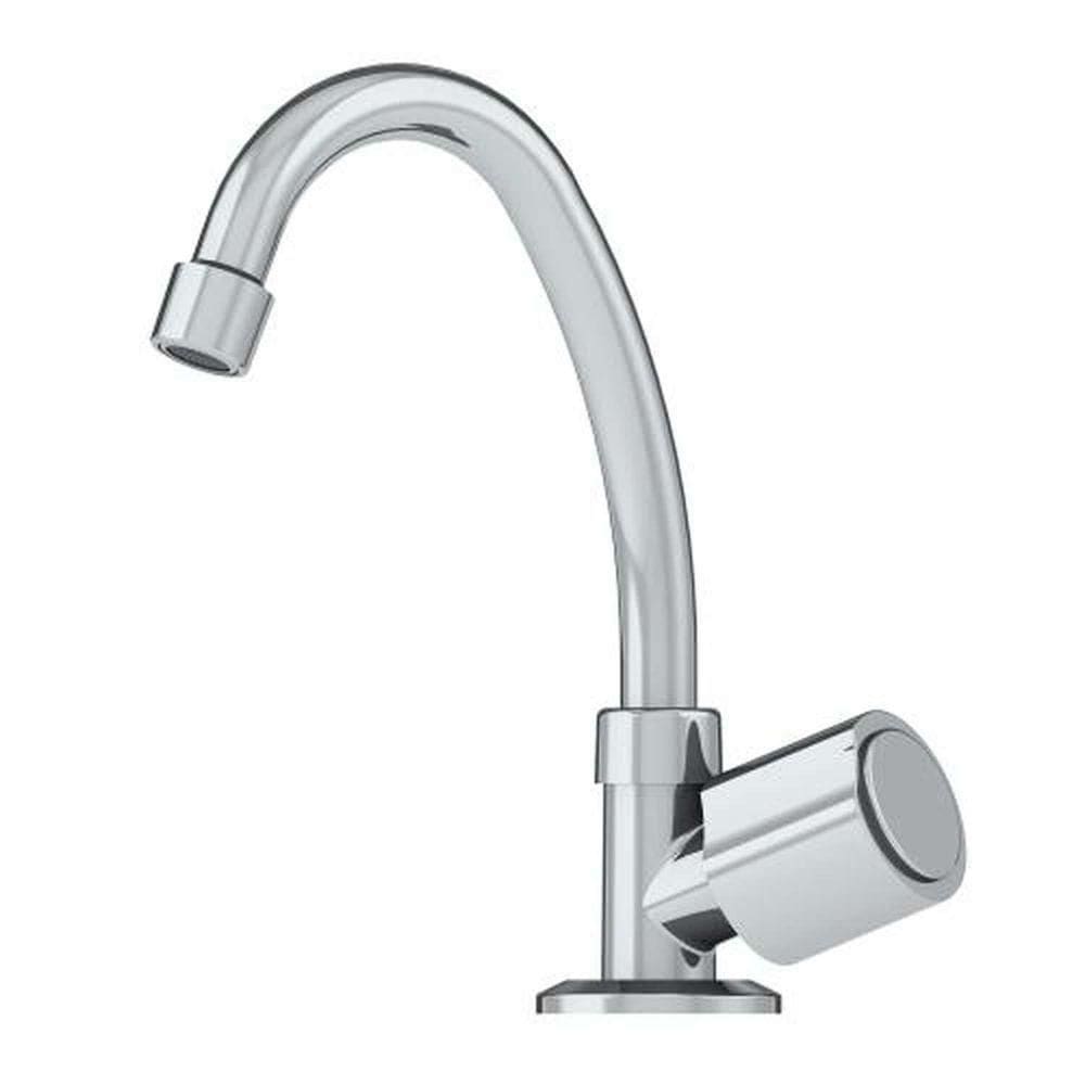 Torneira Lavatório Bica Móvel 1198 C40 Cromada - Real Metais