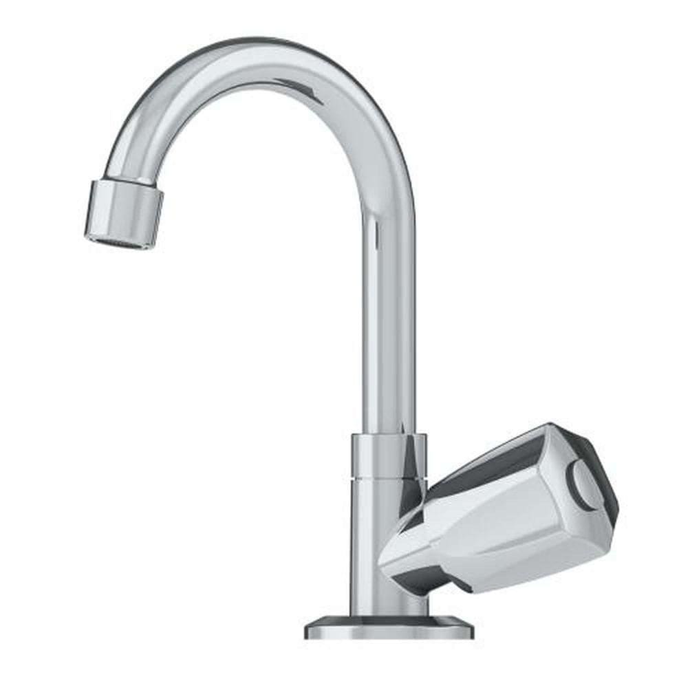 Torneira Lavatório Bica Móvel 1198 C50 Cromada - Real Metais