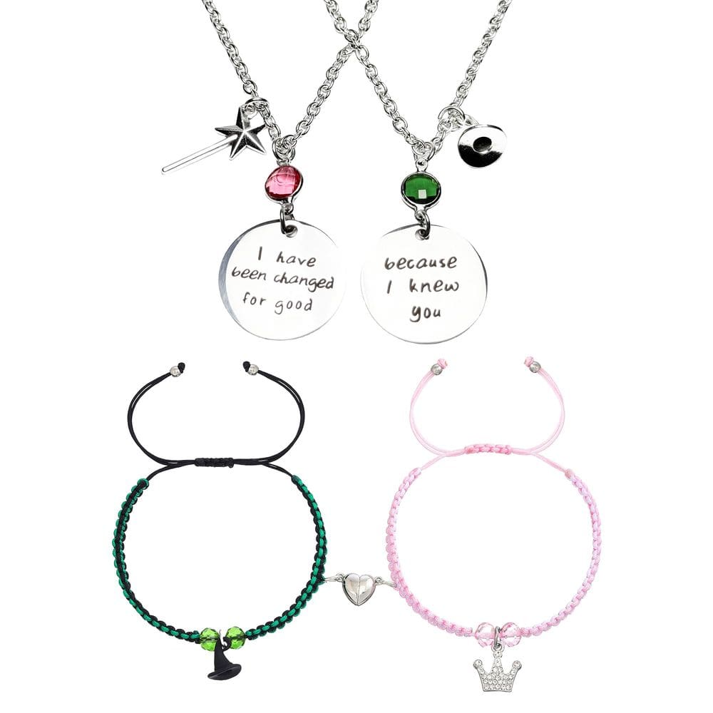 Pulseiras ZAOQIAN Elphaba Galinda Friendship Rhinestone Crown