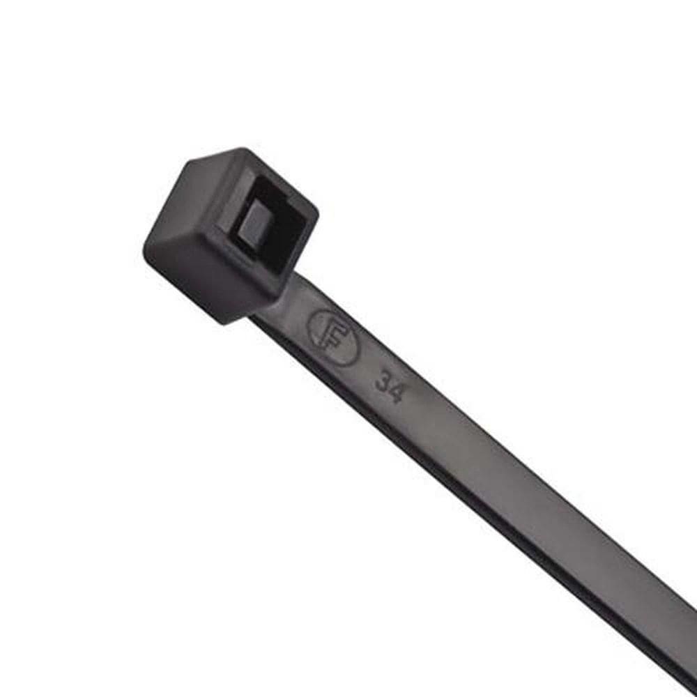 Abraçadeira Cinta 13,7 X 536mm Preta Uv - Kit Com 50 Unidades - Resistente Ao Sol E Intempéries