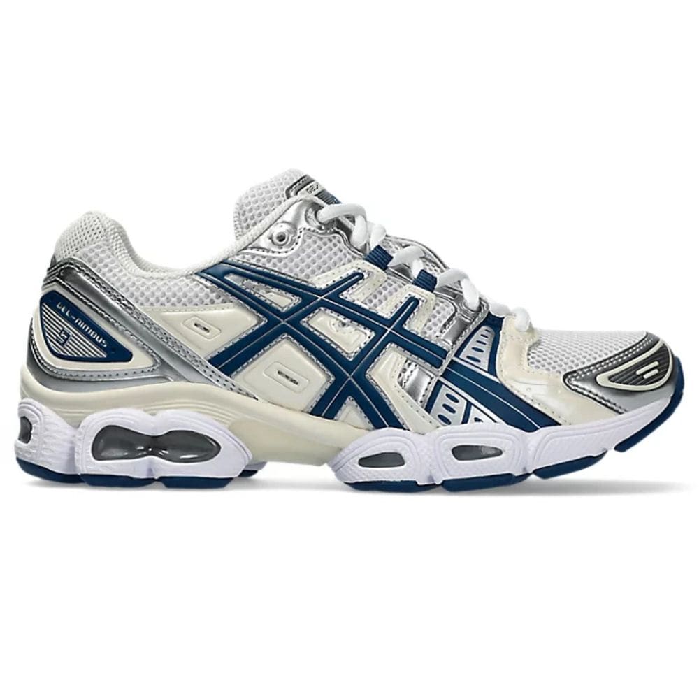 Tênis Asics Gel Nimbus 9 Feminino - Branco+Azul