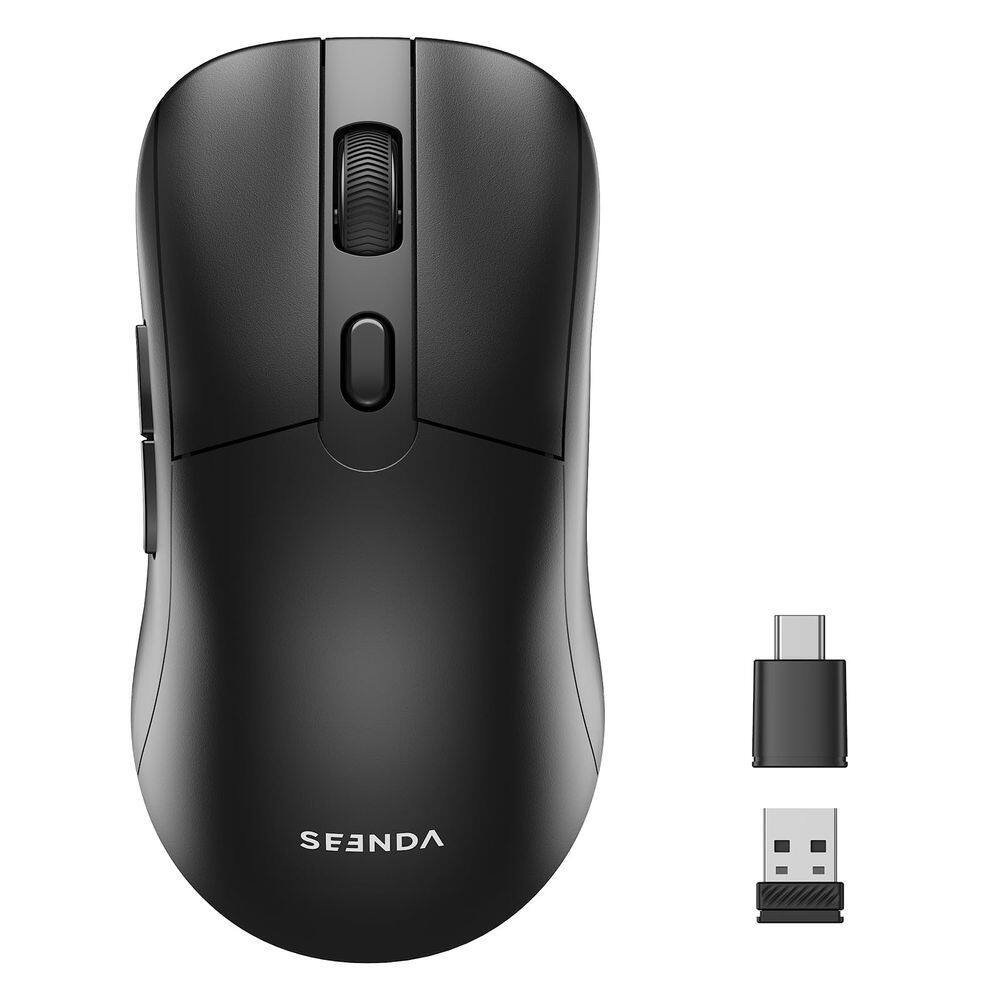 Mouse sem fio para jogos seenda 18000 DPI 67g USB C recarregável