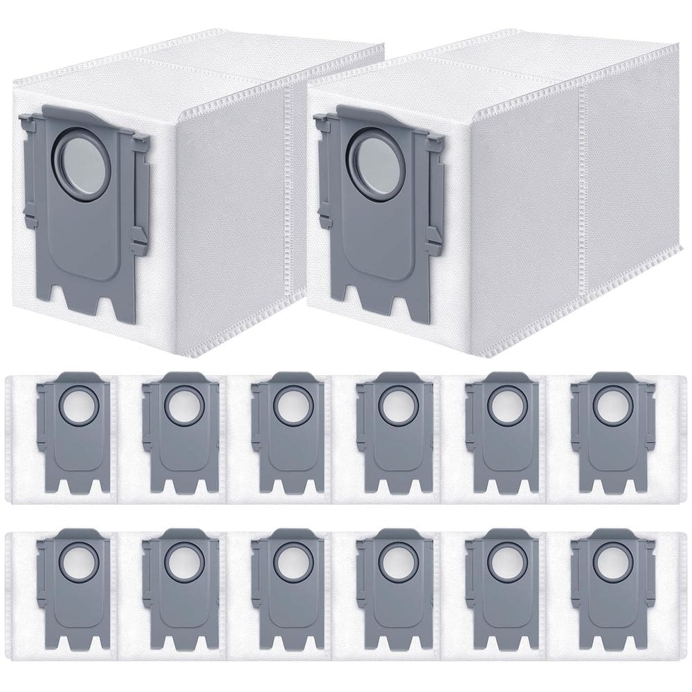 Pacote de 14 sacos de pó de substituição para aspirador Roborock Q10 S5+/ X5+