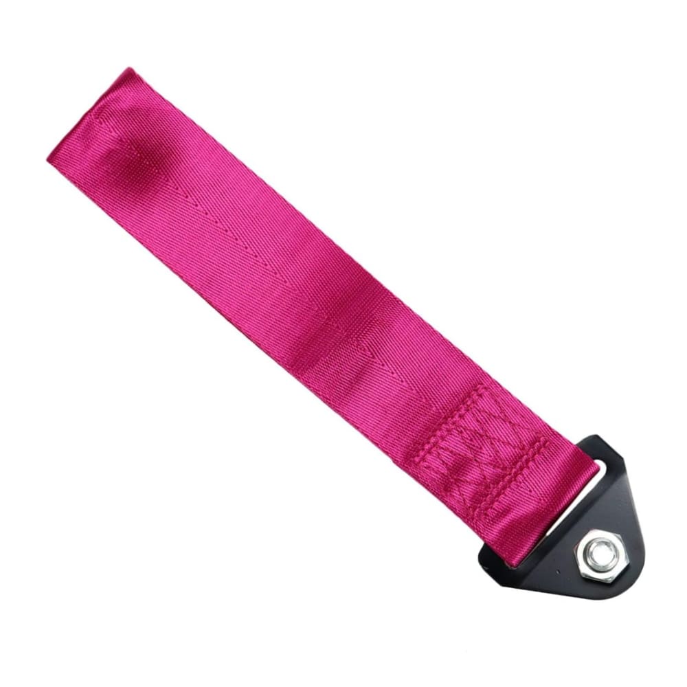 Kit Tow Strap Fita Roboque Cinta de Engate Rosa Estilo BR