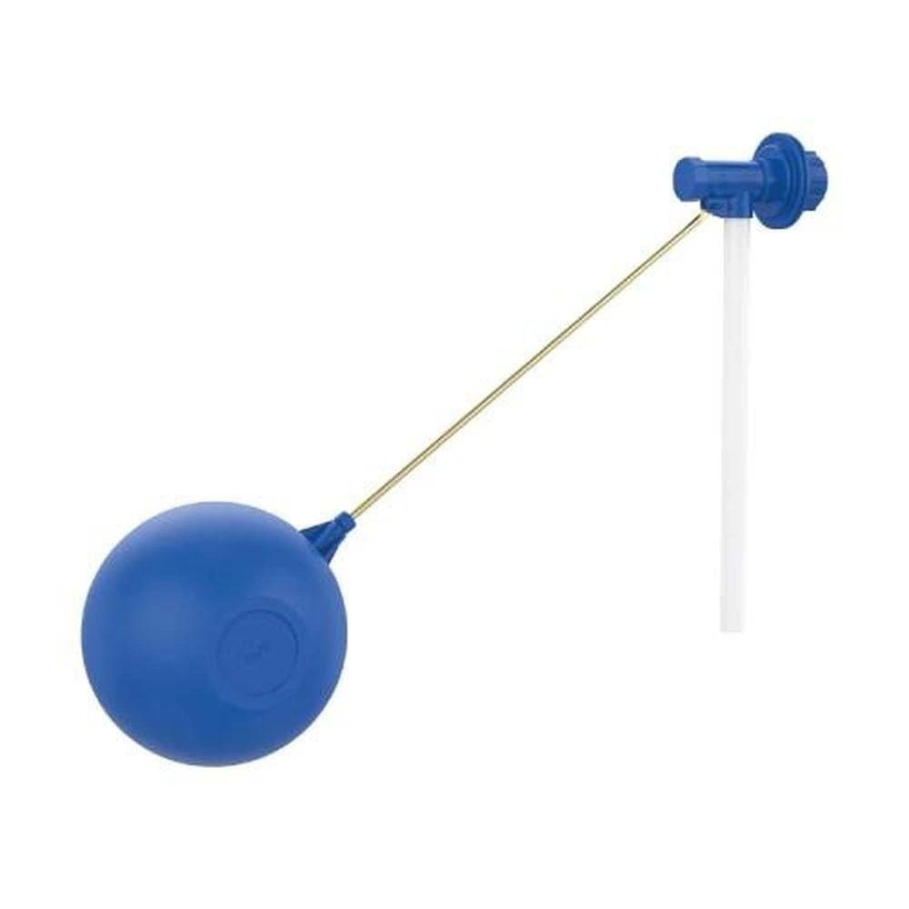 Torneira Boia Para Caixa D`água 1/2 E 3/4 - Blukit, Rosca 1/2 E 3/4, Haste Em Cobre