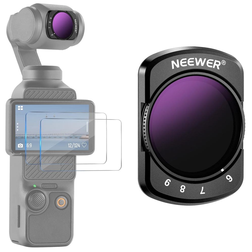 Filtro ND64-512 variável NEEWER compatível com DJI Osmo  3