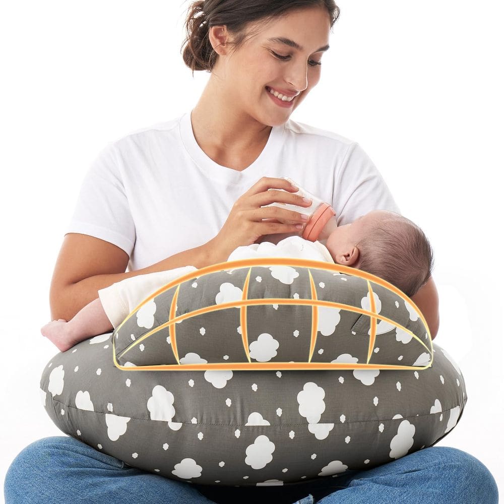 Almofada de amamentação Momcozy autêntico para amamentação com cerca de segurança
