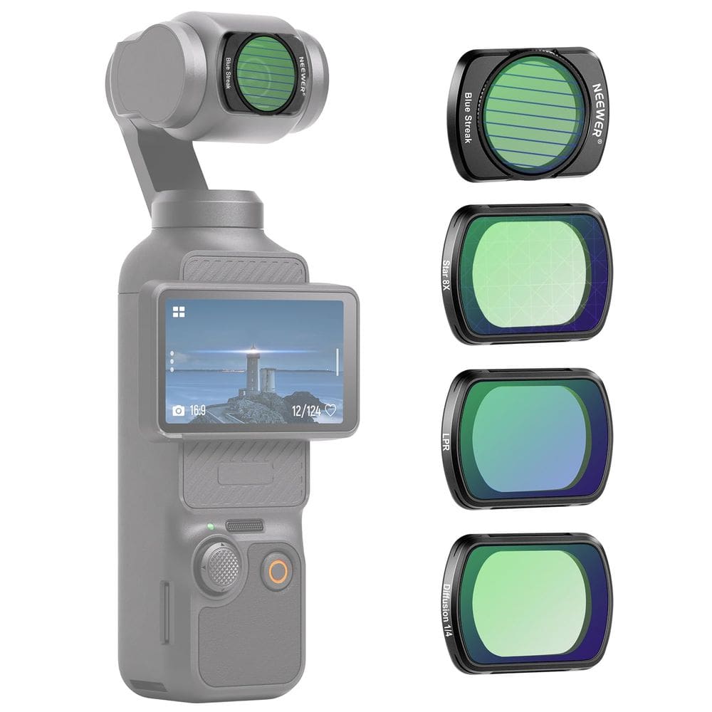 Conjunto de filtros NEEWER Magnetic Effect para DJI OSMO  3