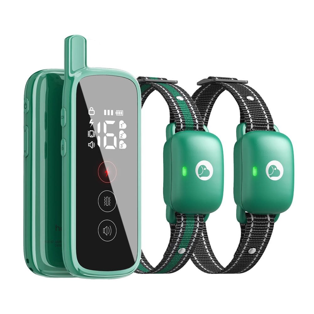 Coleira de choque para cães Heaflex E-Collar com tela sensível ao toque, 3 modos