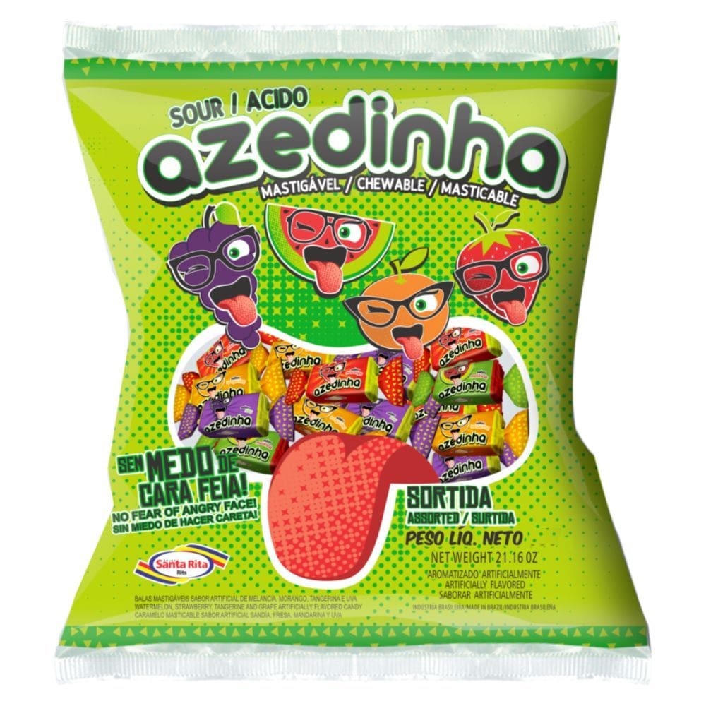Bala Santa Rita Azedinha diversas 150g