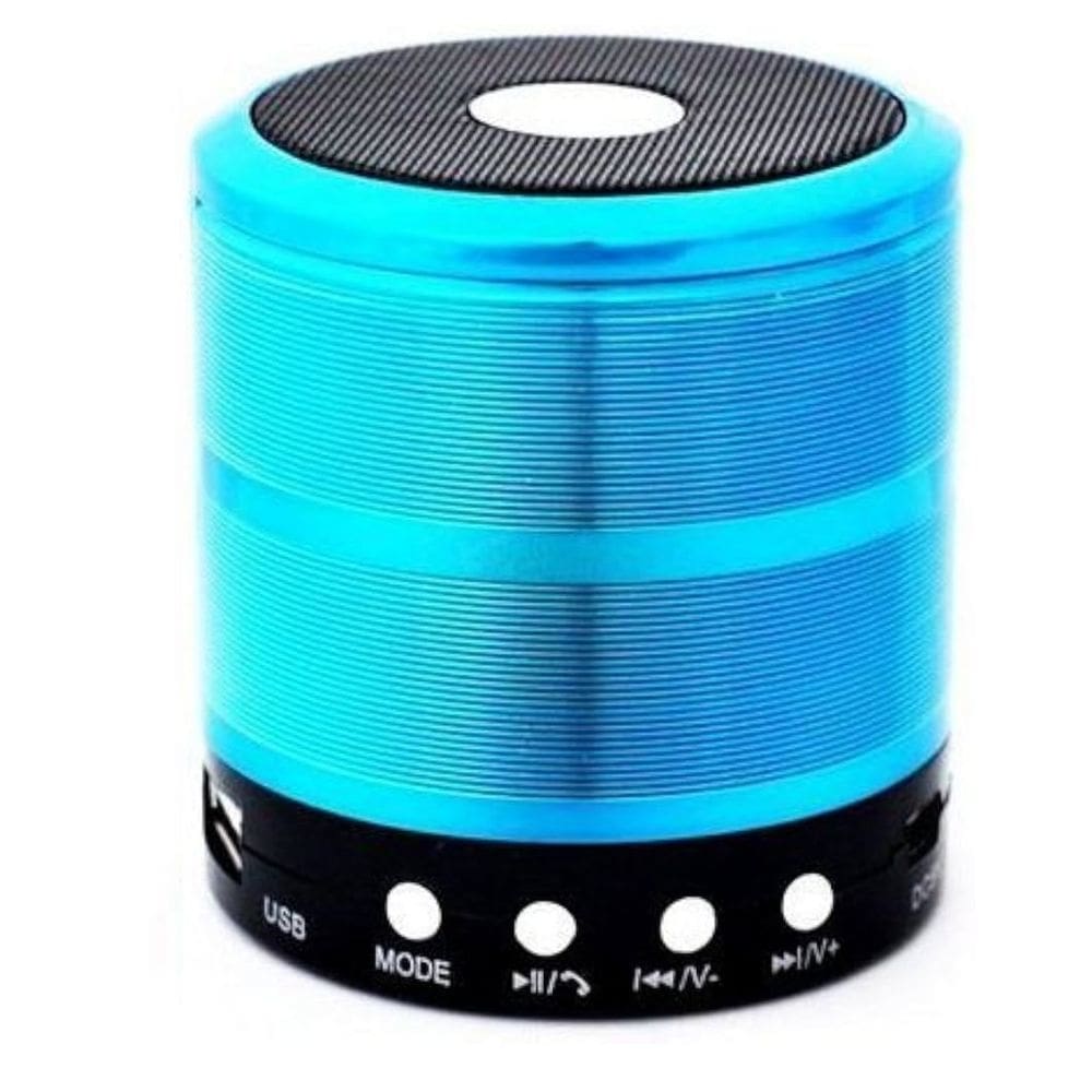 Caixa De Som Bluetooth Cartão Micro-sd Usb Radio Cel