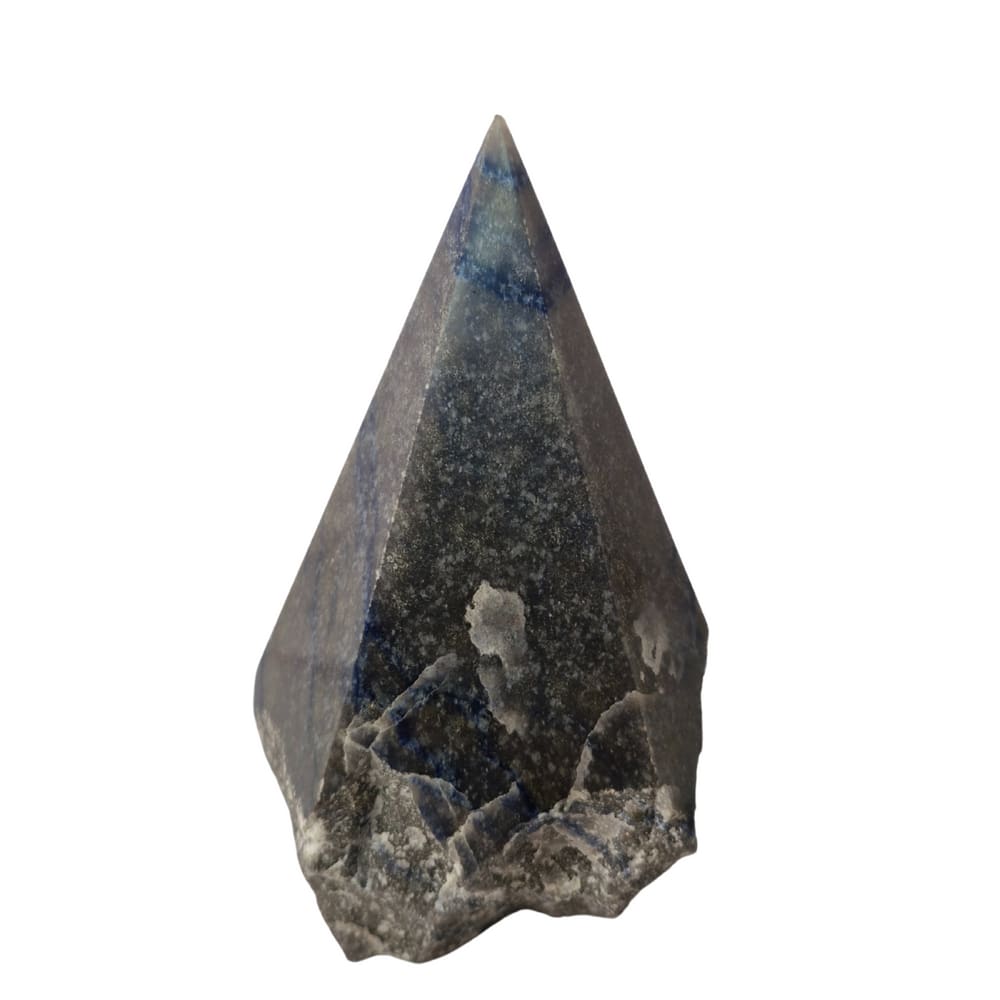 Pedra Natural Ponta Geradora Energia Aventurina Azul 1,2 kg