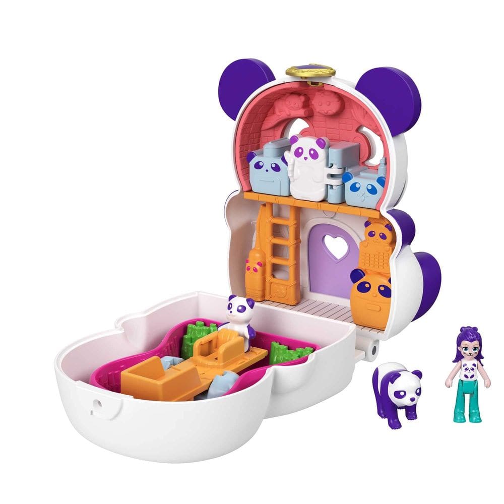 Conjunto de jogos Polly  GTM58 Flip & Find Panda Compact