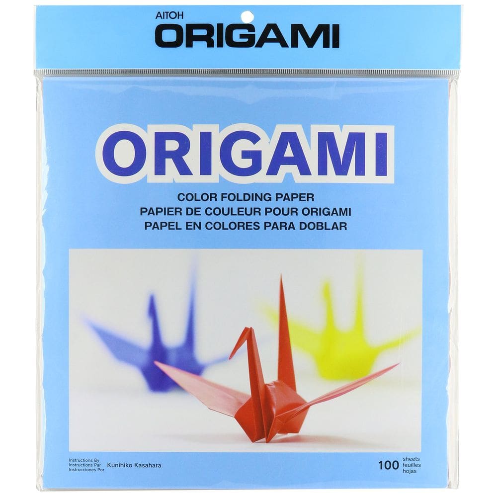 Papel Origami Aitoh 24,8x24,8cm 100 folhas, 