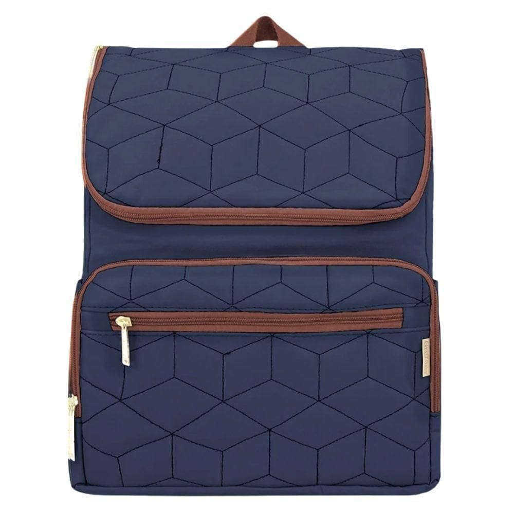 Mochila Maternidade Prisma Baby Classic Premium Marinho