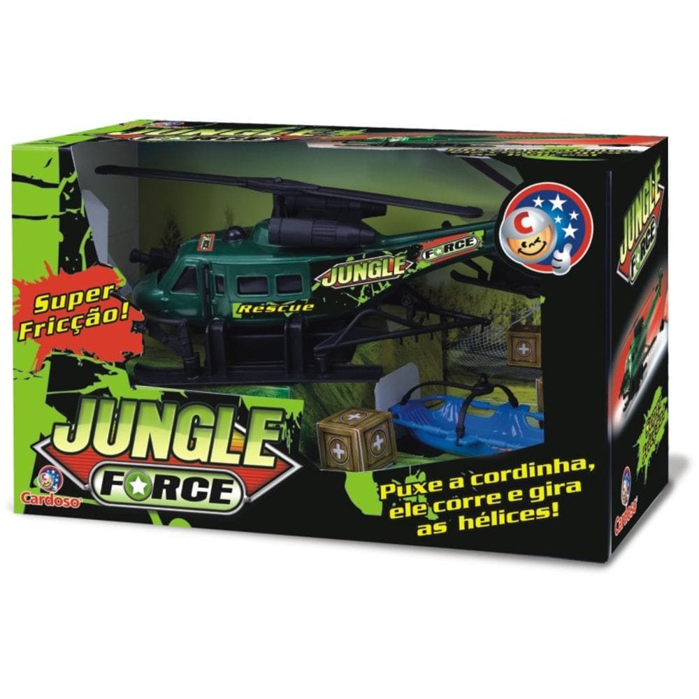 Helicóptero de Fricção Jungle Force