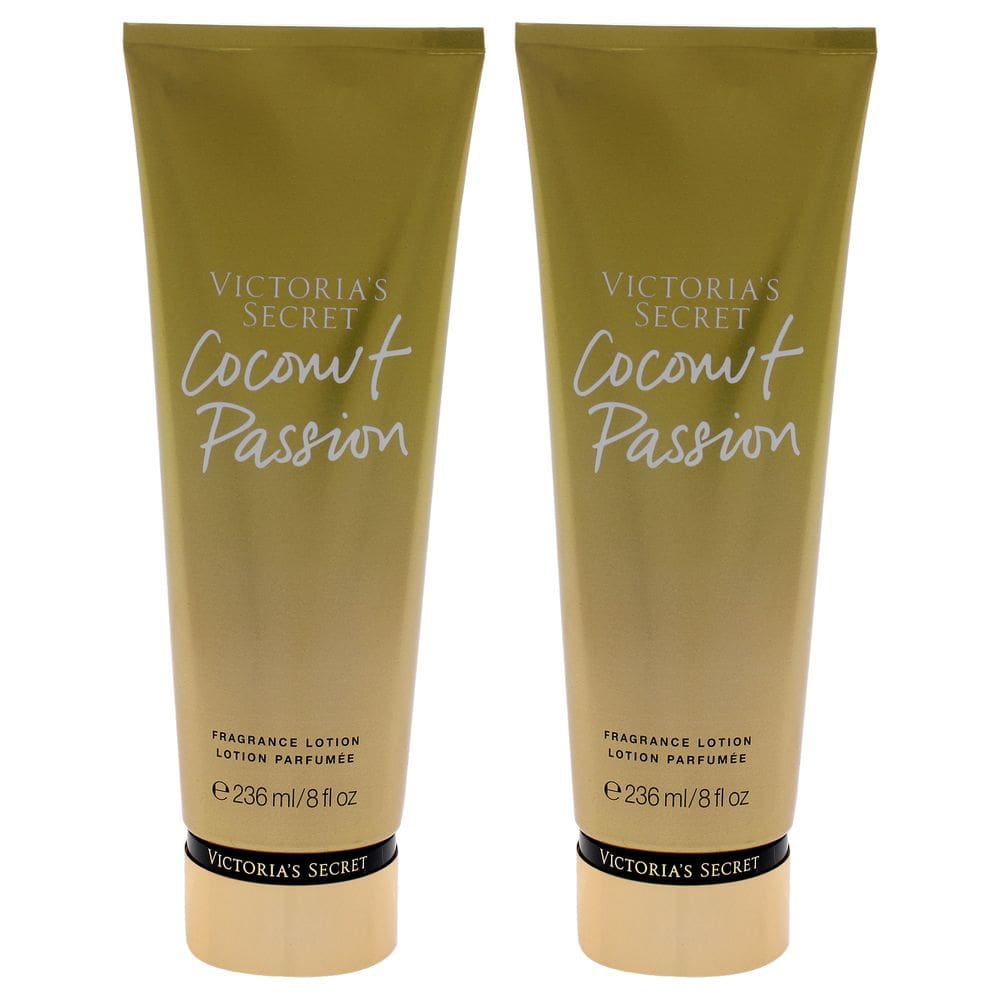Loção perfumada Victorias Secret Coconut Passion, pacote com 2