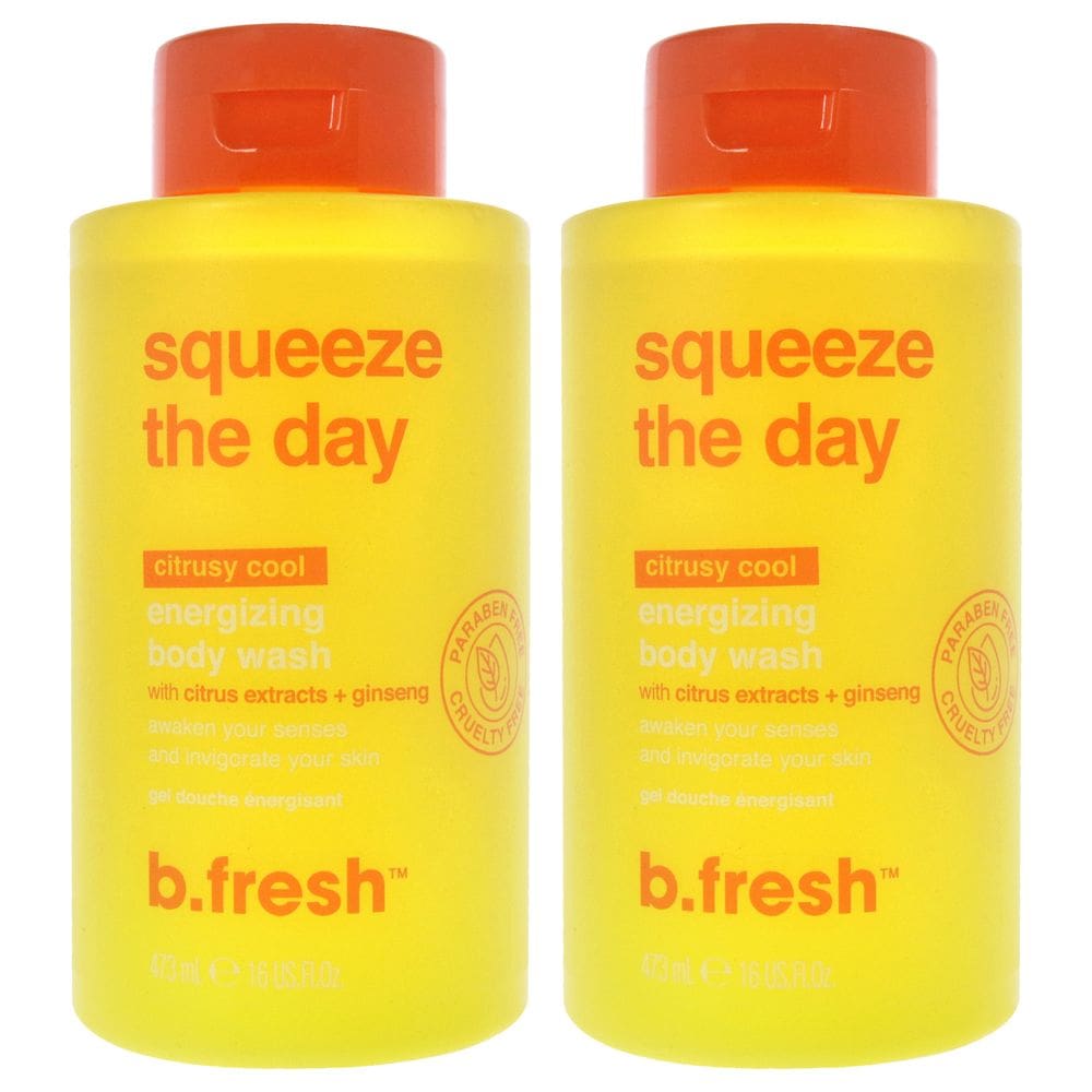 Body Wash B.Tan Squeeze The Day Energizing, pacote com 2