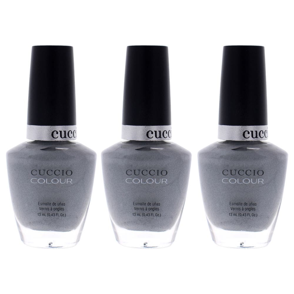 Esmalte de unhas Cuccio Colour Explorateur, pacote com 3