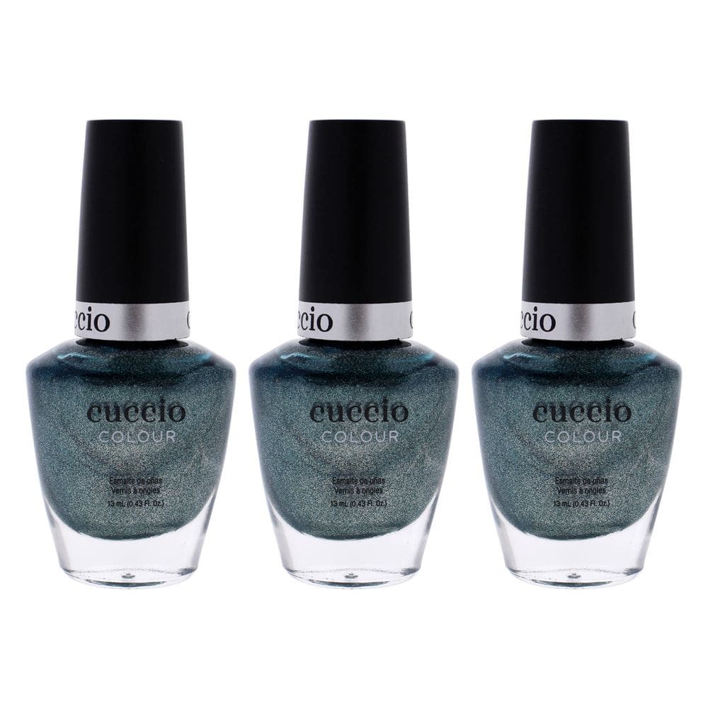 Esmalte de unhas Cuccio Colour Notorious, pacote com 3